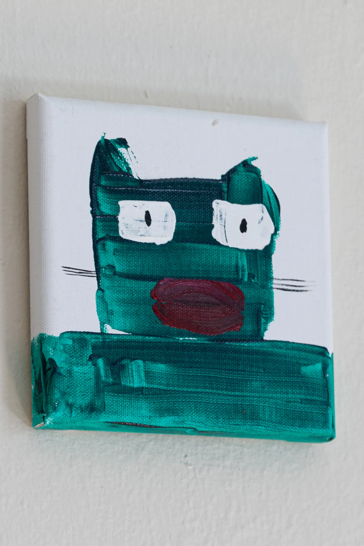 gre, peinture signée Robin