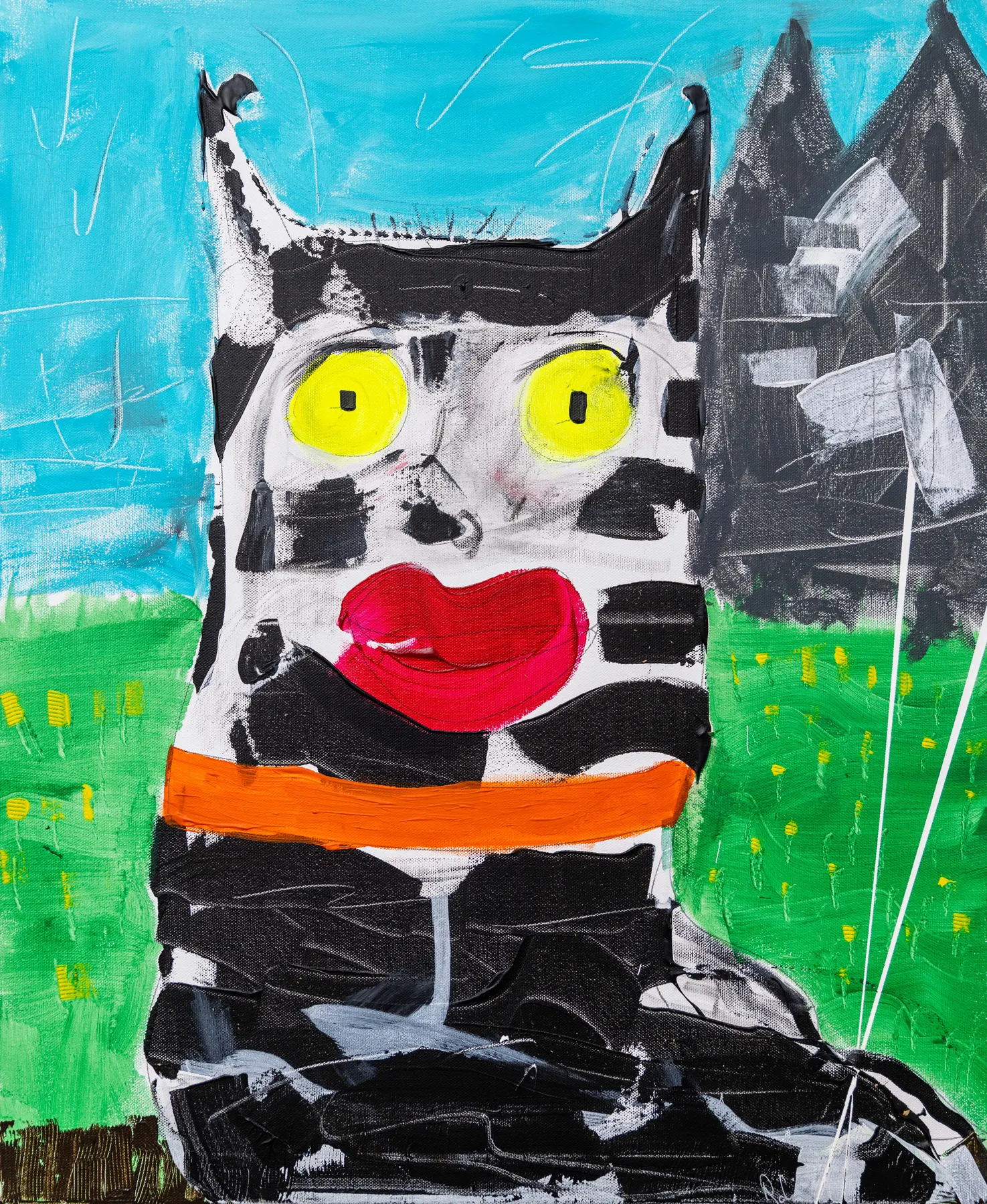 El Savoyard, peinture signée Robin