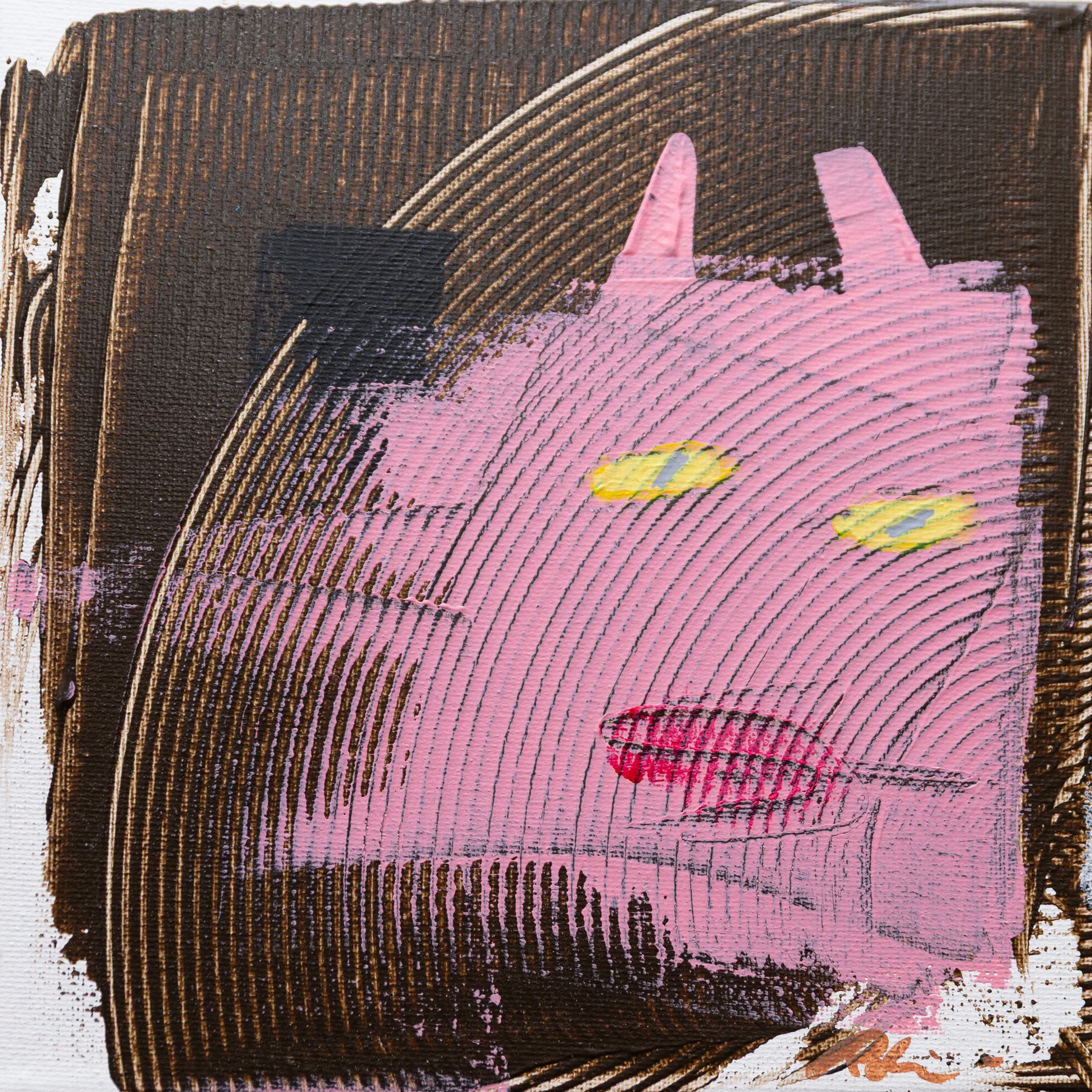 Vladok, peinture signée Robin