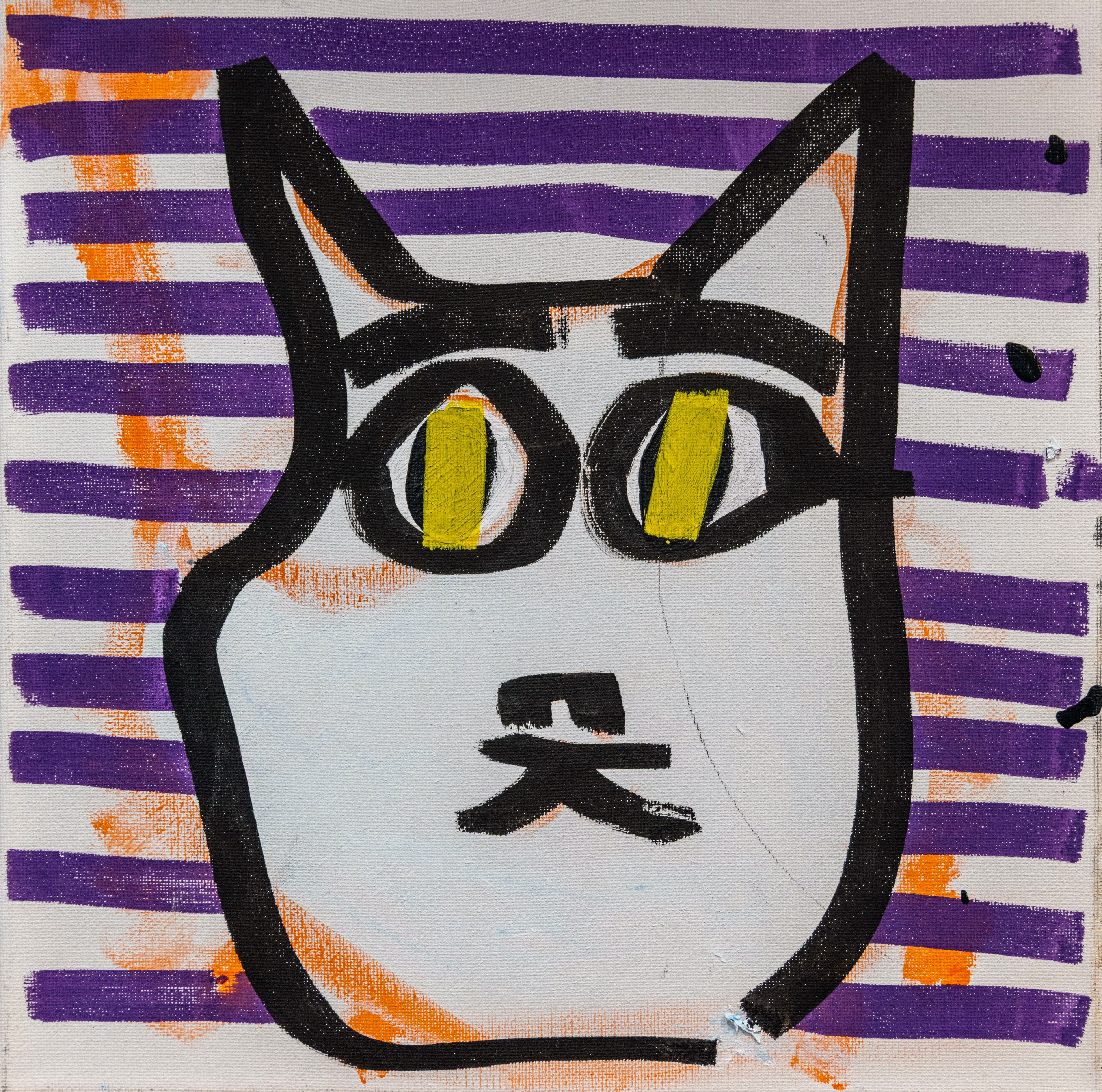 ZEB, peinture signée Robin