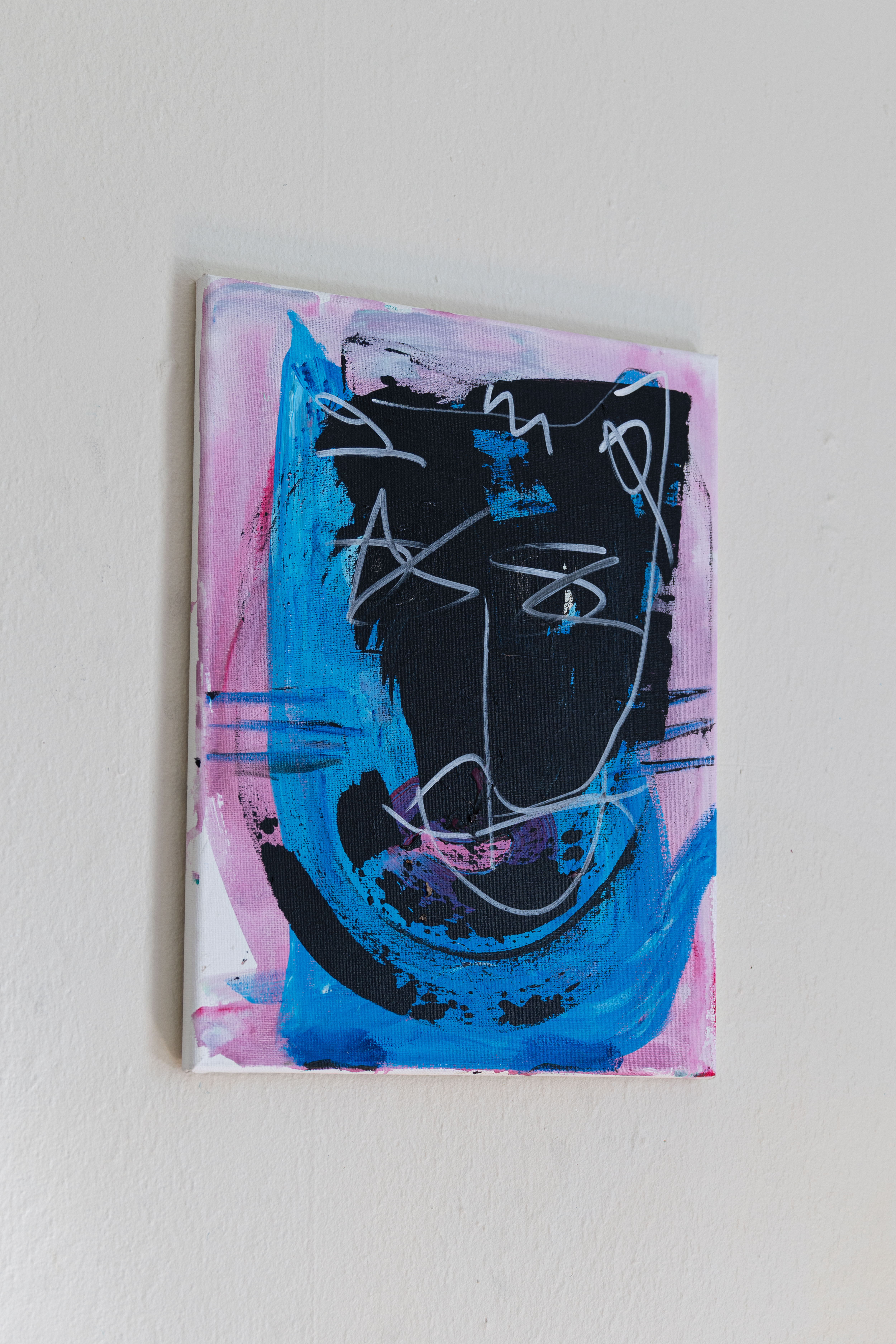 Antonio, peinture signée Robin