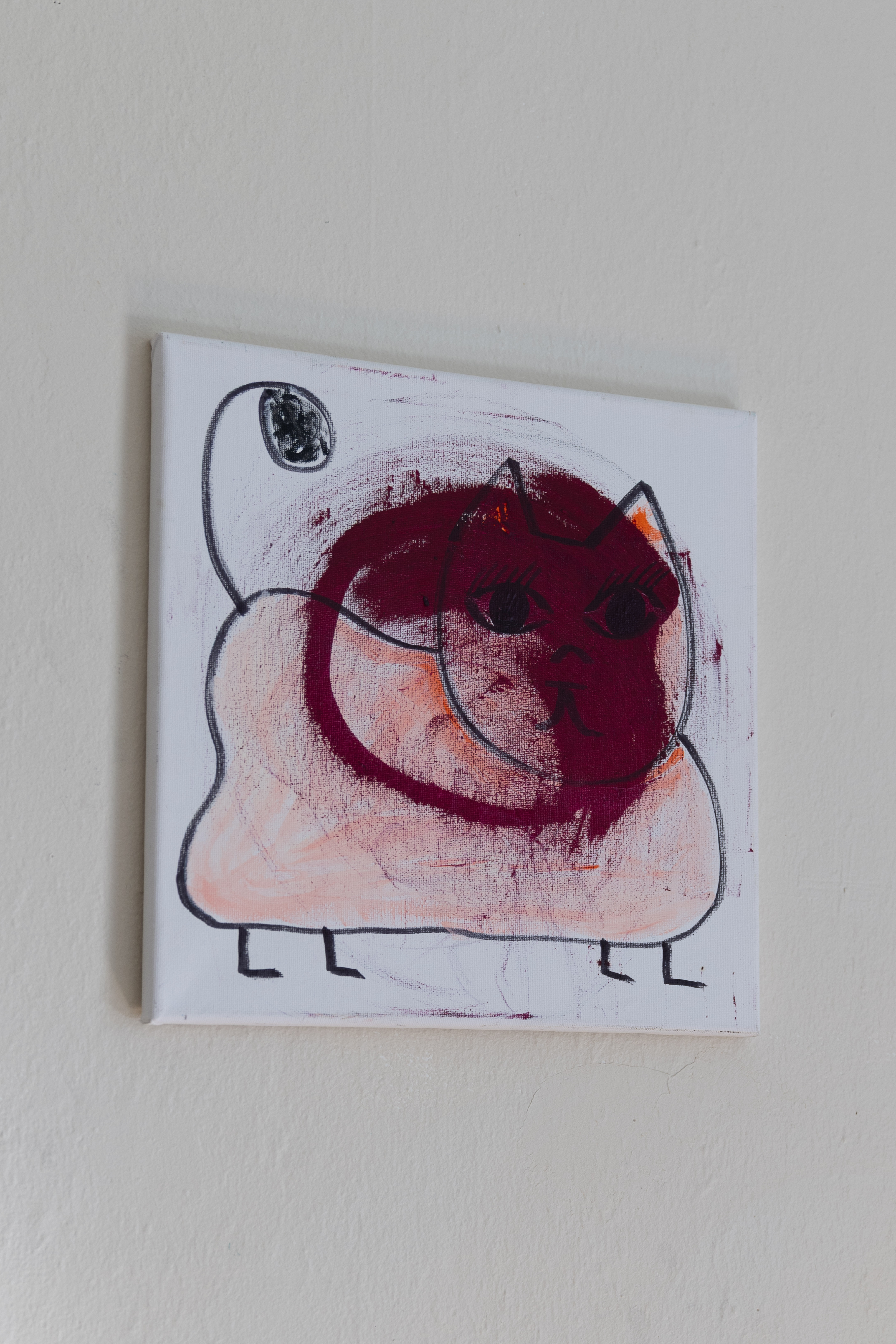 Betty, peinture signée Robin