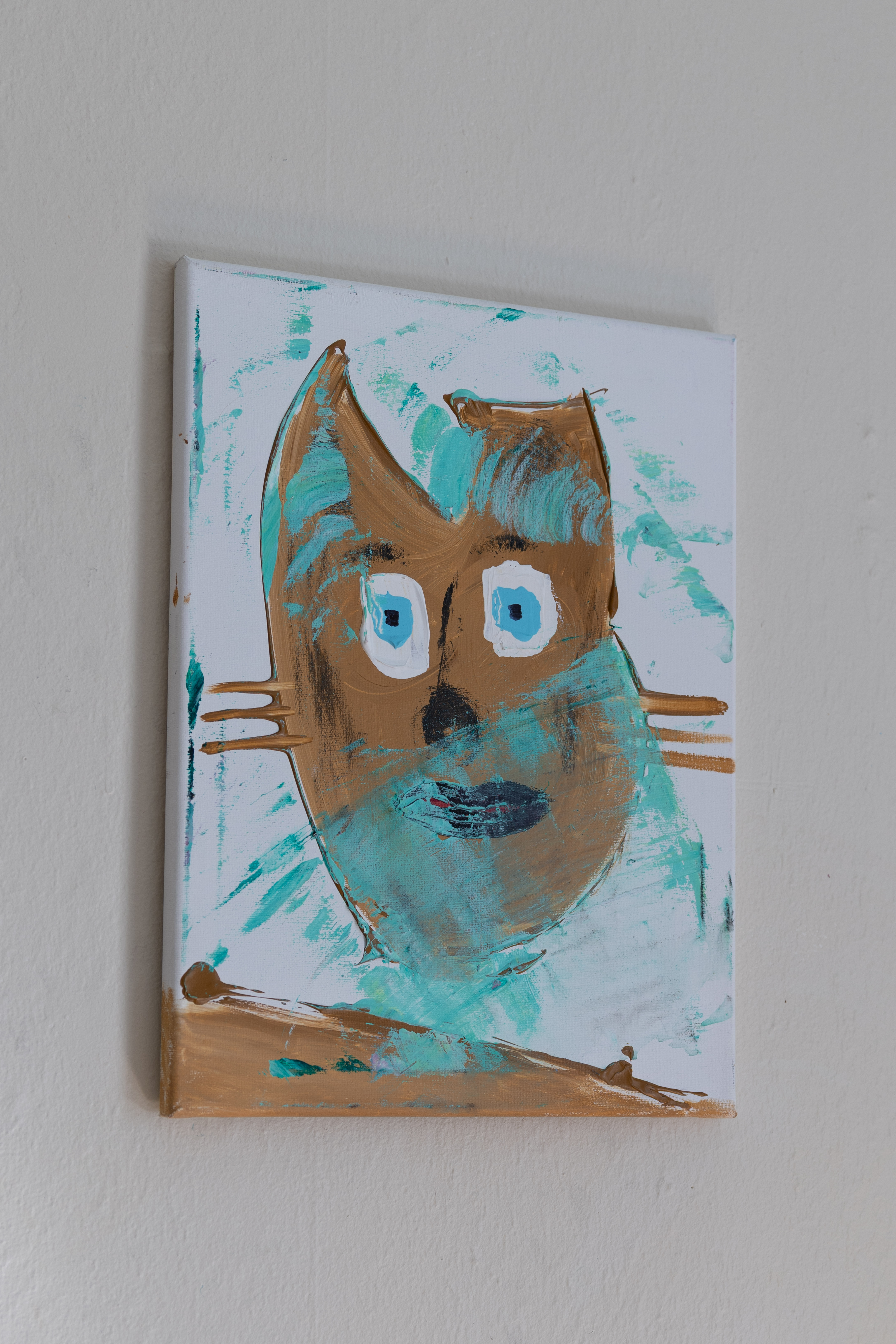 Andro, peinture signée Robin