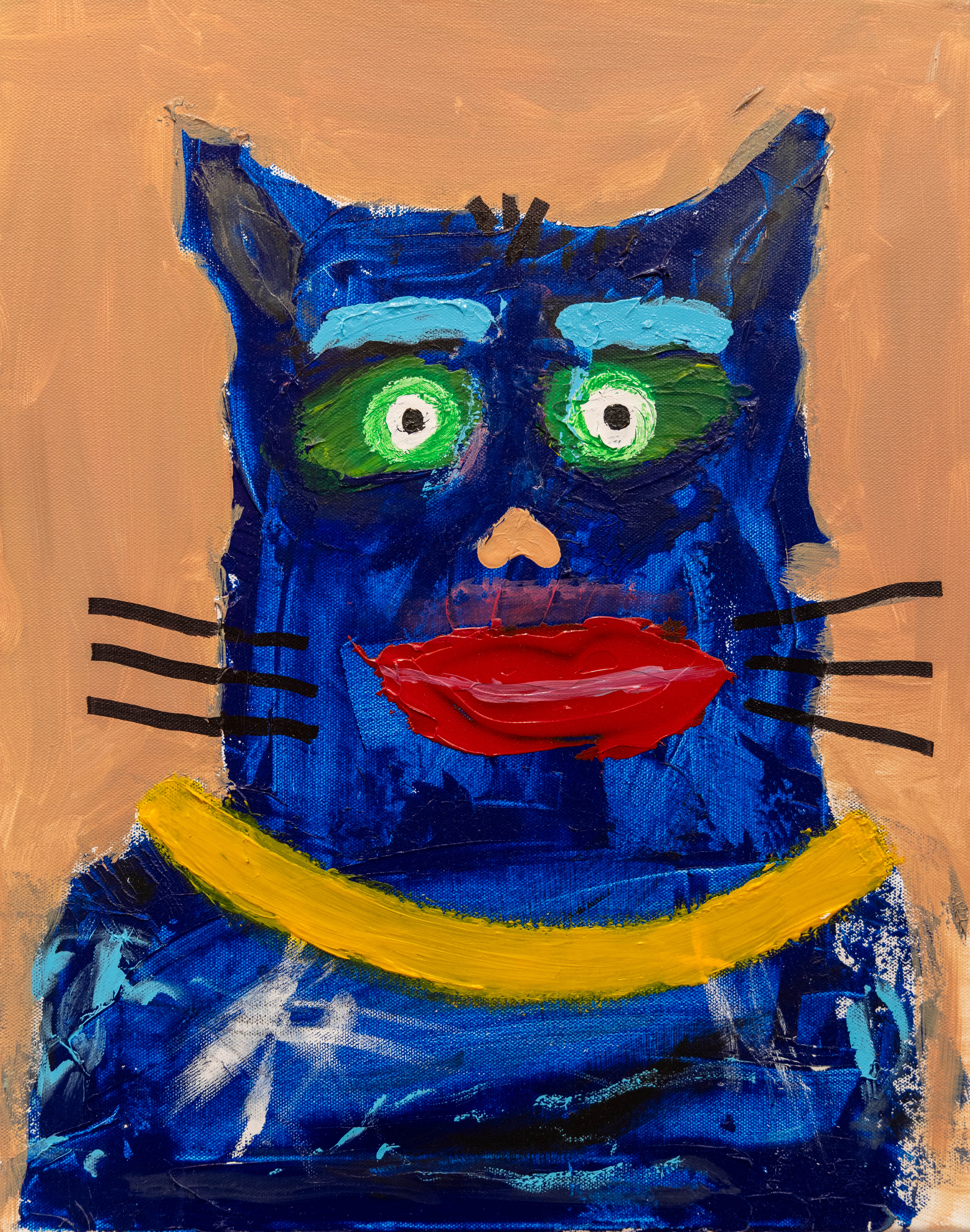 BoumBoum, peinture signée Robin