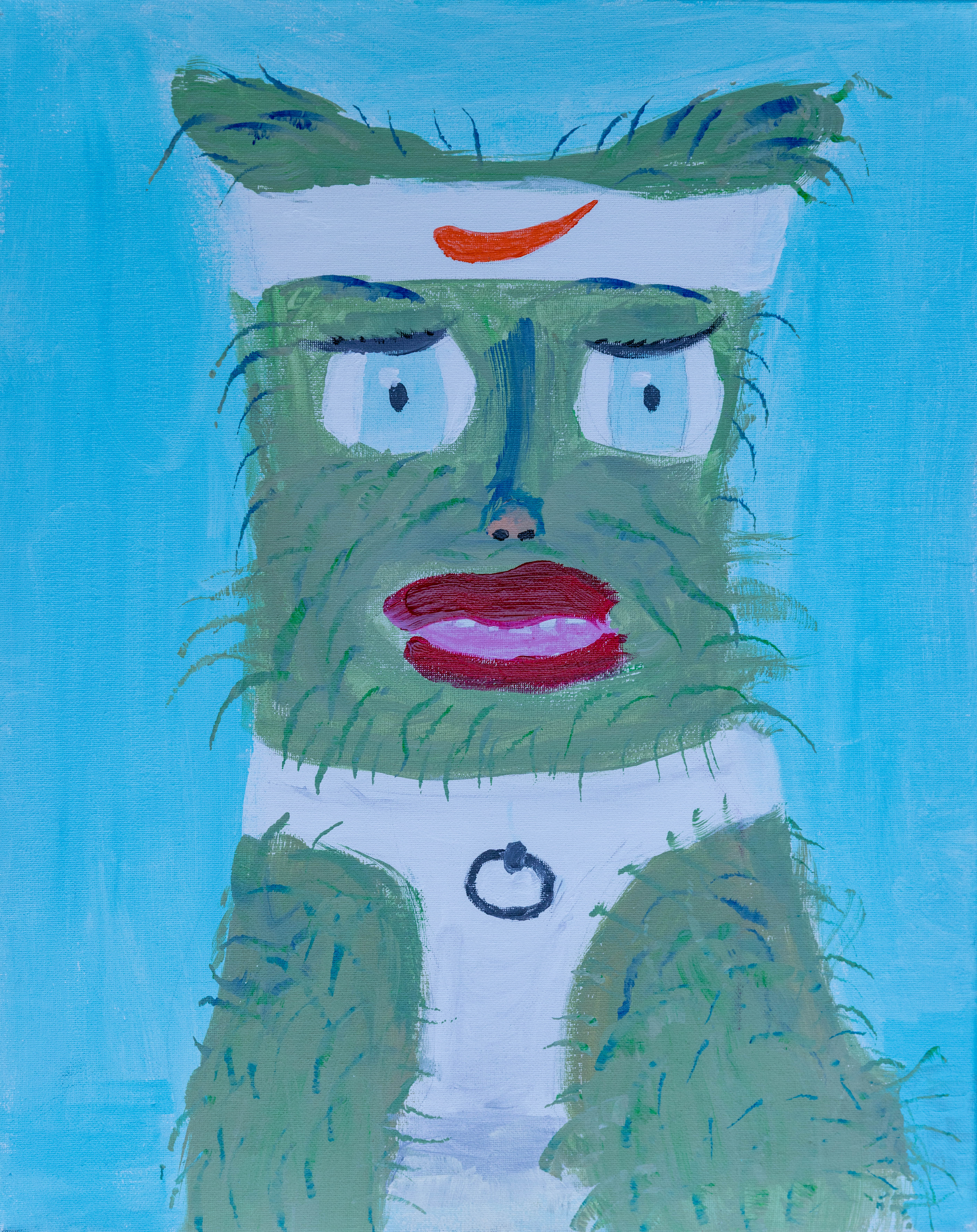 Roland, peinture signée Robin