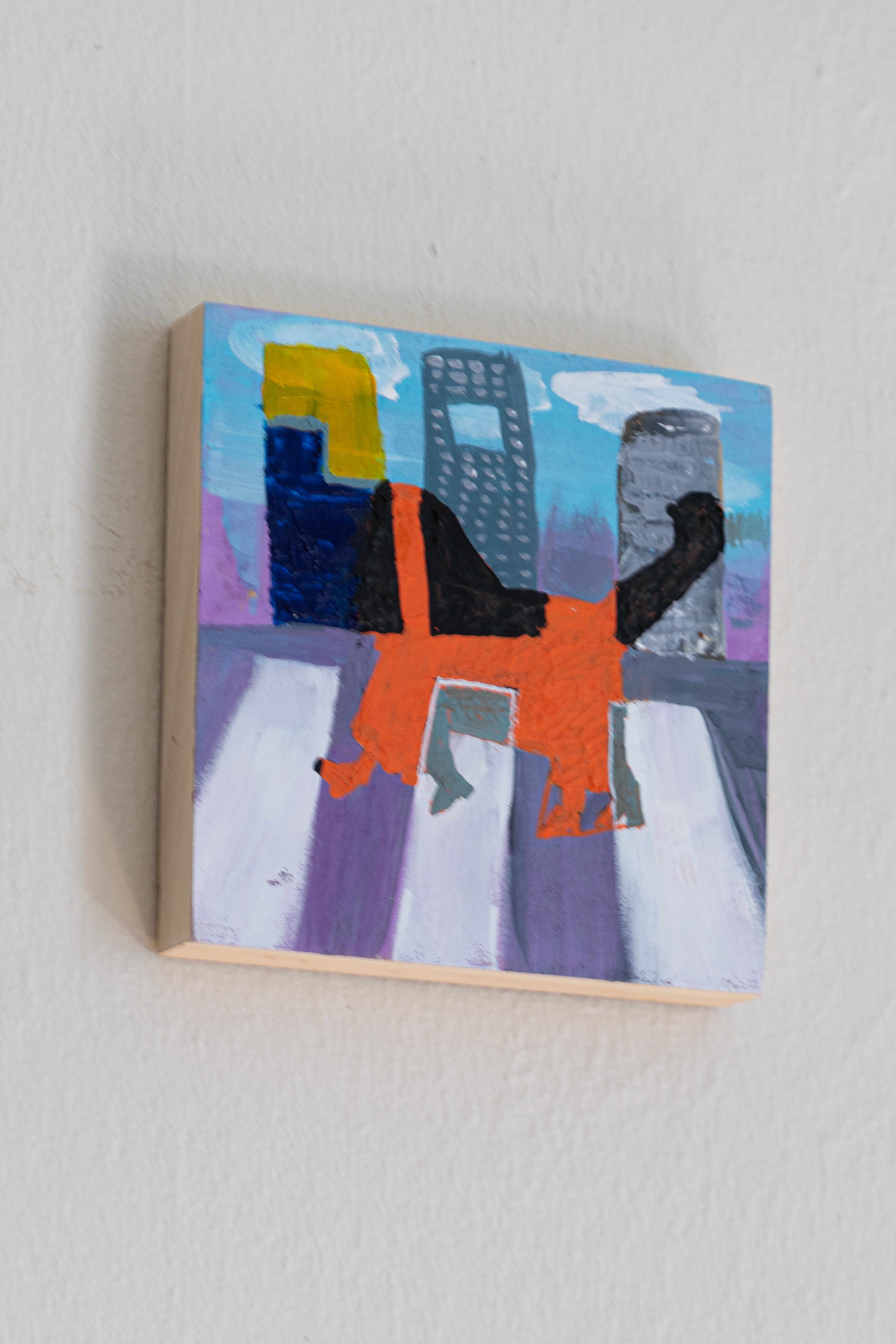 annie, peinture signée Robin