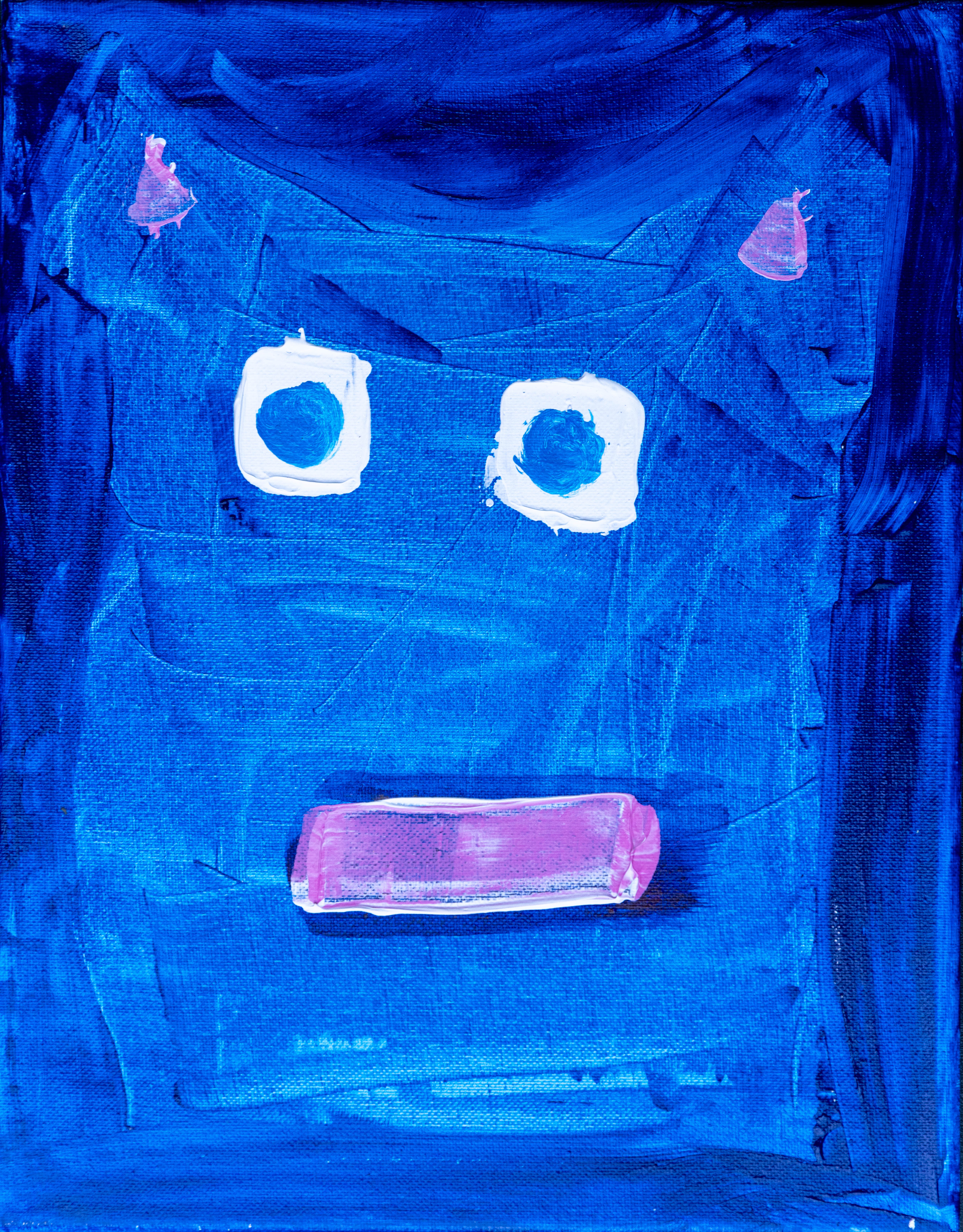 0021, peinture signée Robin