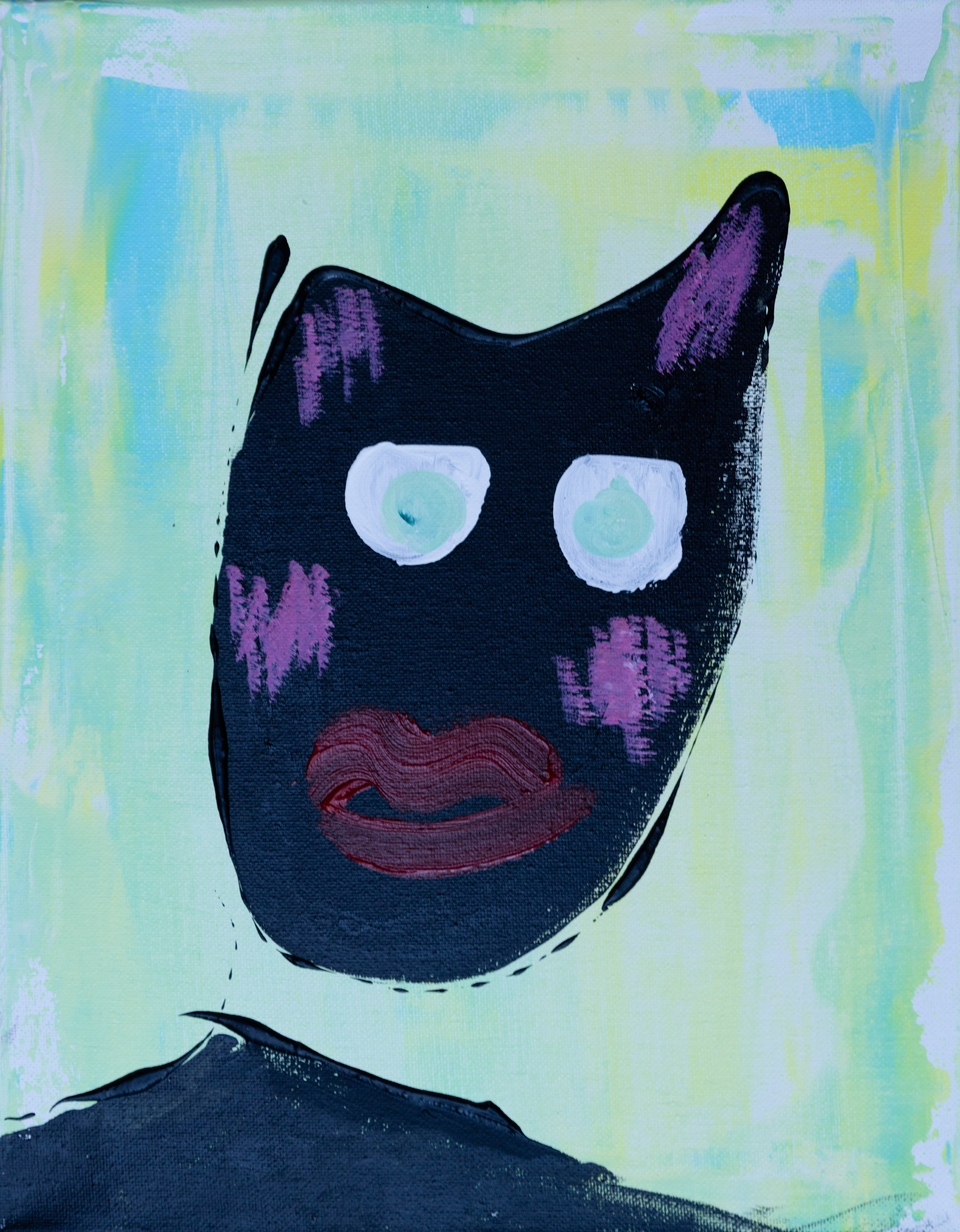 22h22, peinture signée Robin